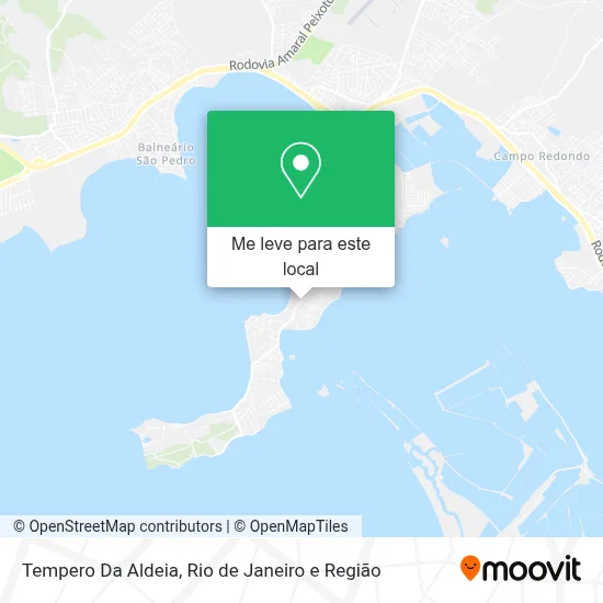 Tempero Da Aldeia mapa
