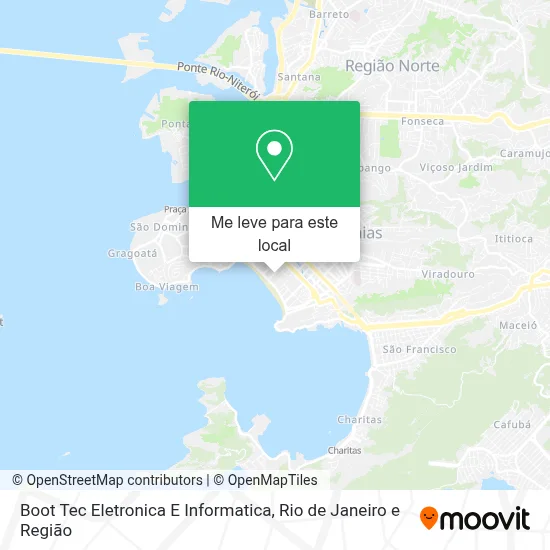Boot Tec Eletronica E Informatica mapa