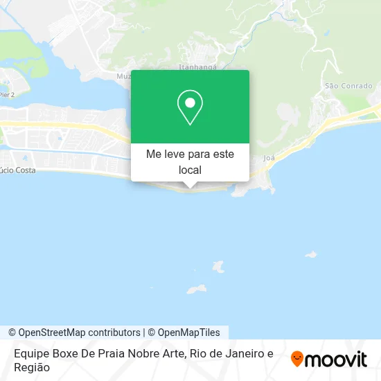 Equipe Boxe De Praia Nobre Arte mapa