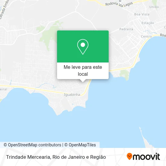 Trindade Mercearia mapa