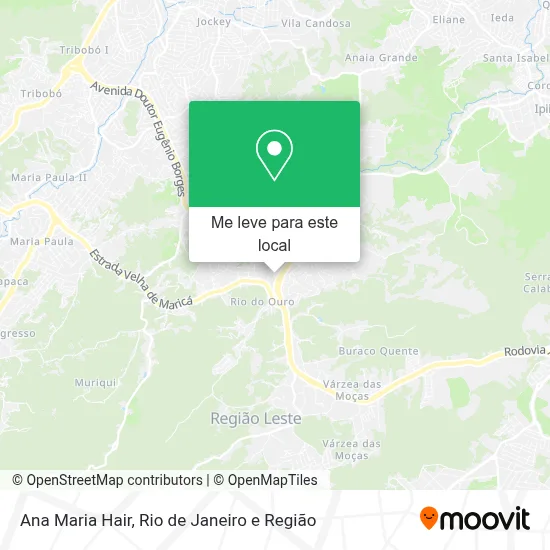 Ana Maria Hair mapa