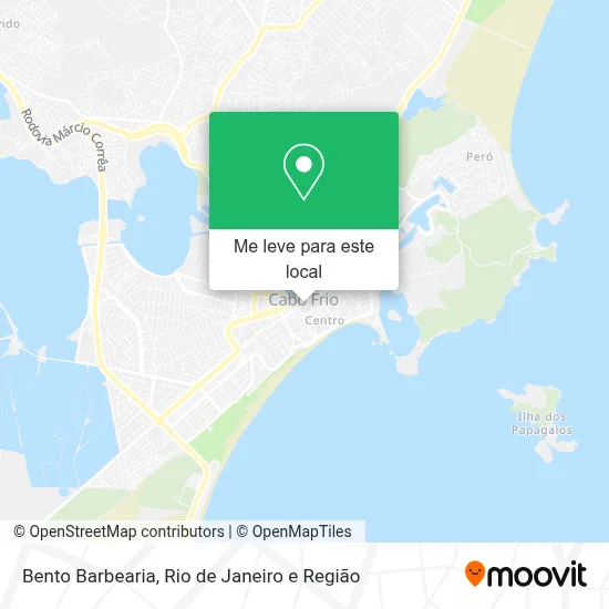 Bento Barbearia mapa