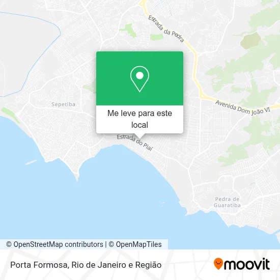 Porta Formosa mapa