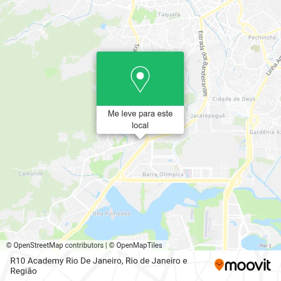 R10 Academy Rio De Janeiro mapa