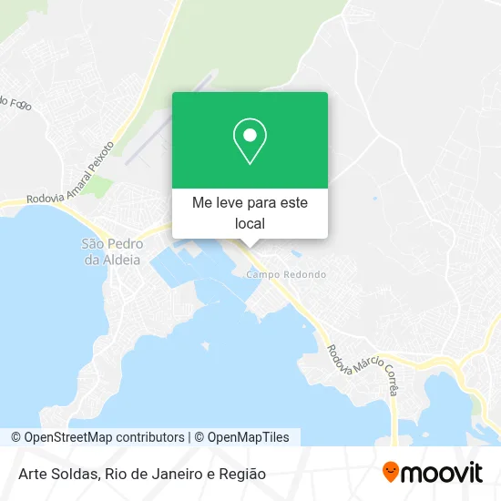 Arte Soldas mapa