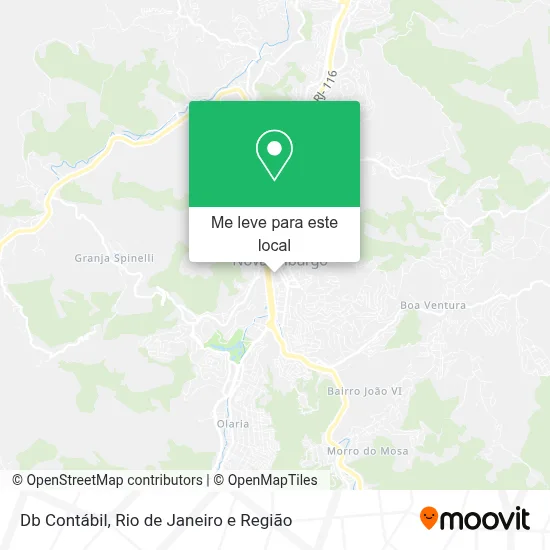 Db Contábil mapa