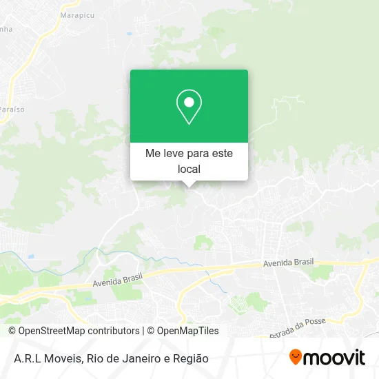 A.R.L Moveis mapa