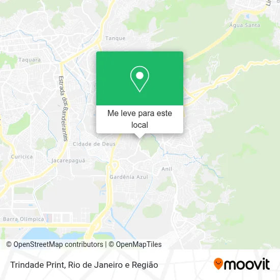 Trindade Print mapa