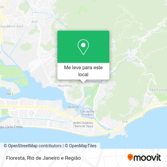 Floresta mapa