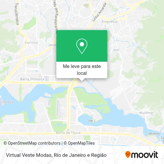 Virtual Veste Modas mapa