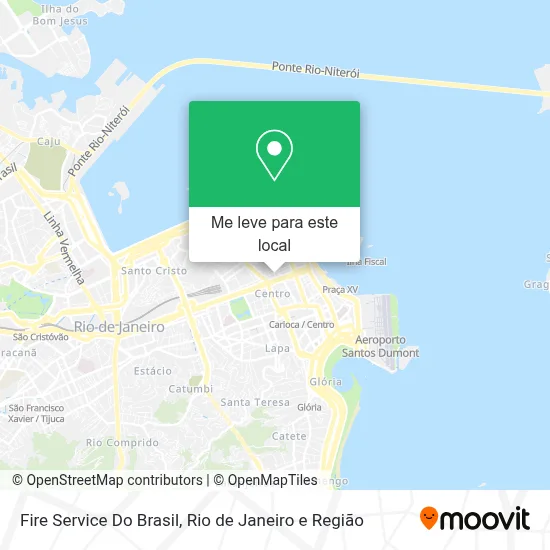 Fire Service Do Brasil mapa