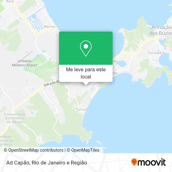Ad Capão mapa