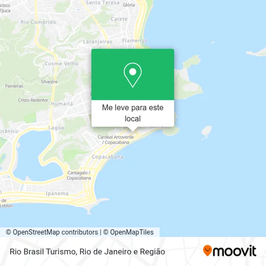 Rio Brasil Turismo mapa