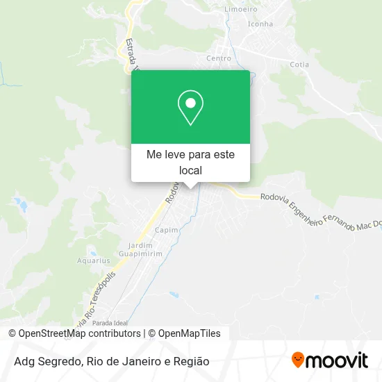 Adg Segredo mapa
