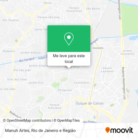 Manuh Artes mapa