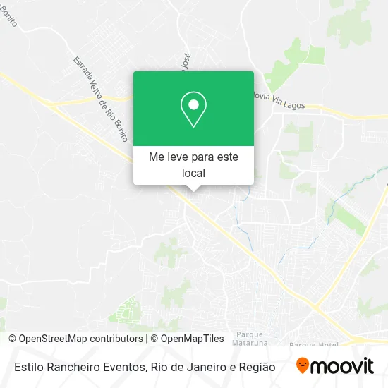 Estilo Rancheiro Eventos mapa