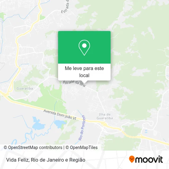 Vida Feliz mapa