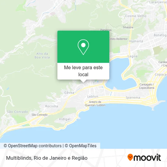 Multiblinds mapa