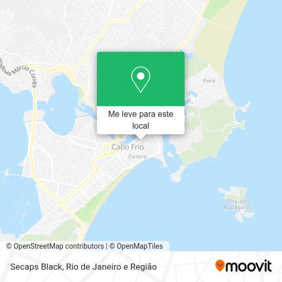 Secaps Black mapa