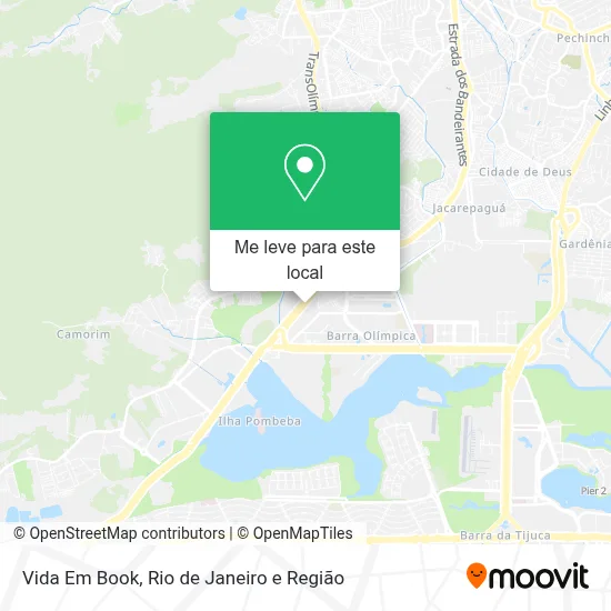 Vida Em Book mapa