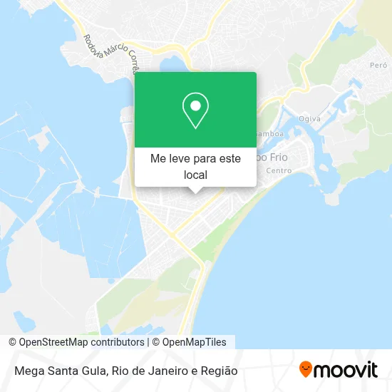 Mega Santa Gula mapa