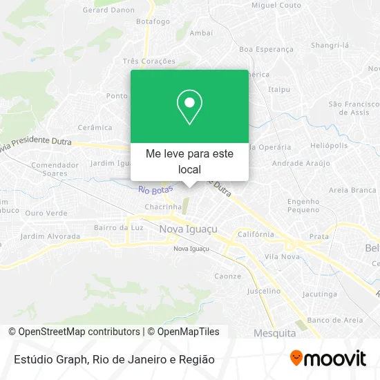 Estúdio Graph mapa