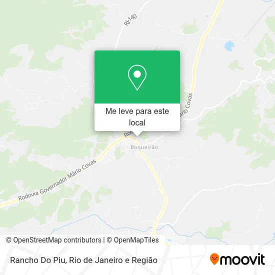 Rancho Do Piu mapa