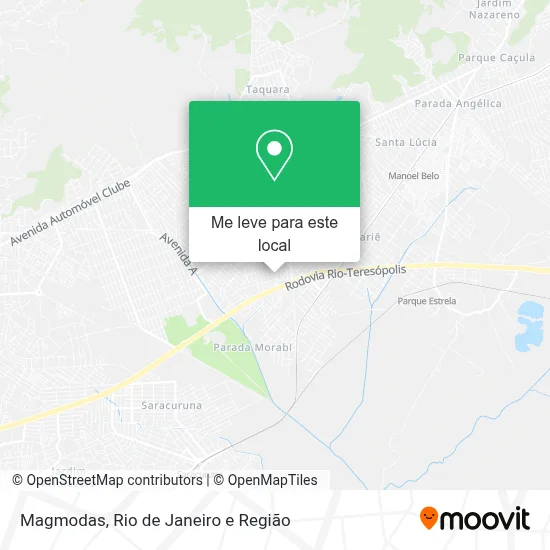Magmodas mapa