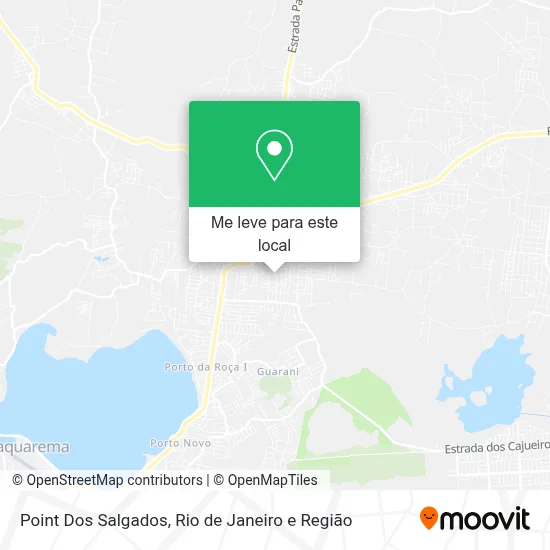 Point Dos Salgados mapa