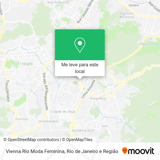 Vienna Rio Moda Feminina mapa