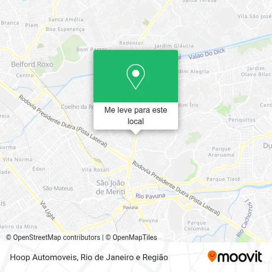Hoop Automoveis mapa