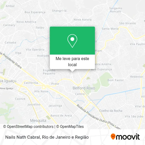 Nails Nath Cabral mapa