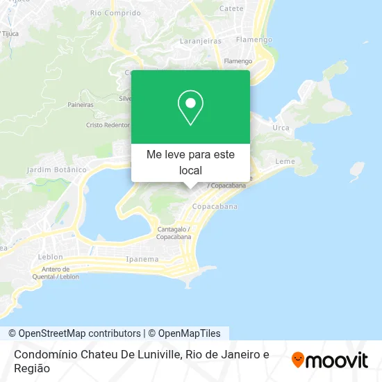 Condomínio Chateu De Luniville mapa