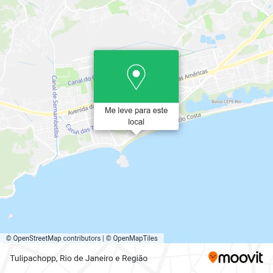 Tulipachopp mapa
