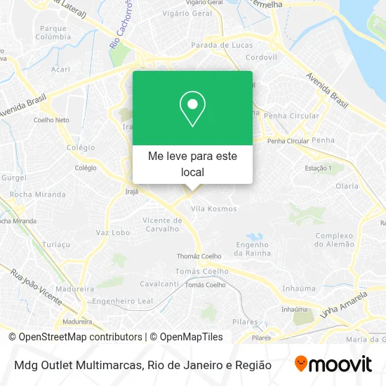 Mdg Outlet Multimarcas mapa