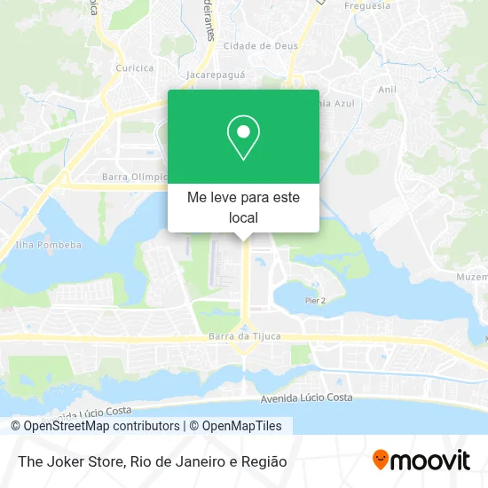 The Joker Store mapa