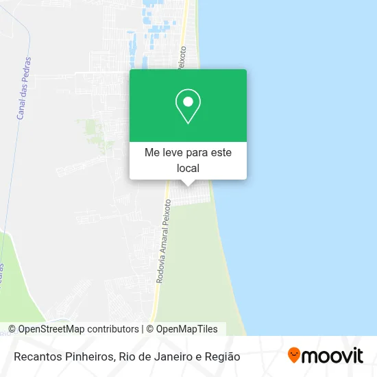 Recantos Pinheiros mapa