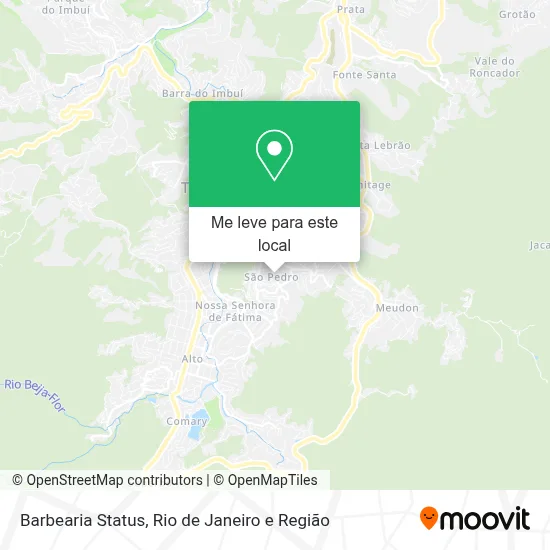 Barbearia Status mapa