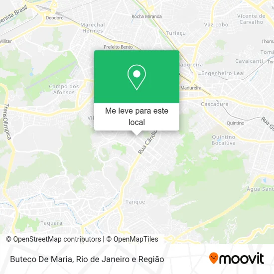 Buteco De Maria mapa