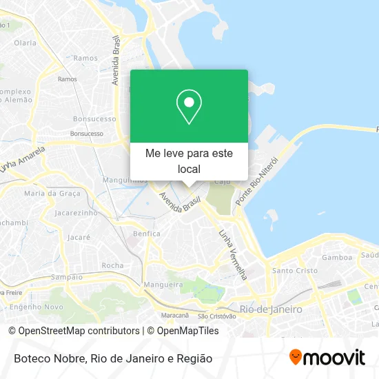 Boteco Nobre mapa
