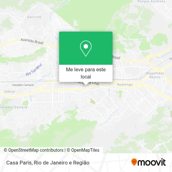 Casa Paris mapa