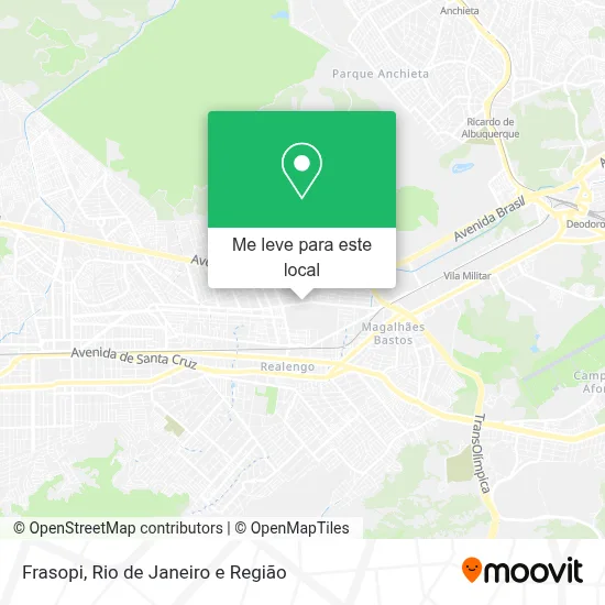 Frasopi mapa