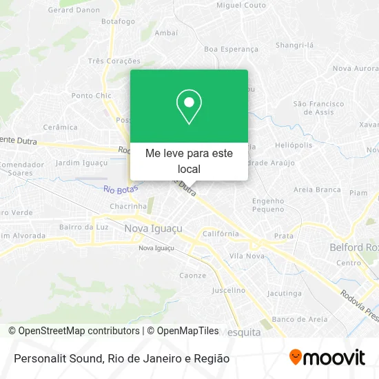 Personalit Sound mapa