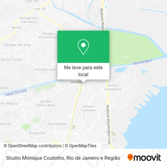 Studio Monique Coutinho mapa