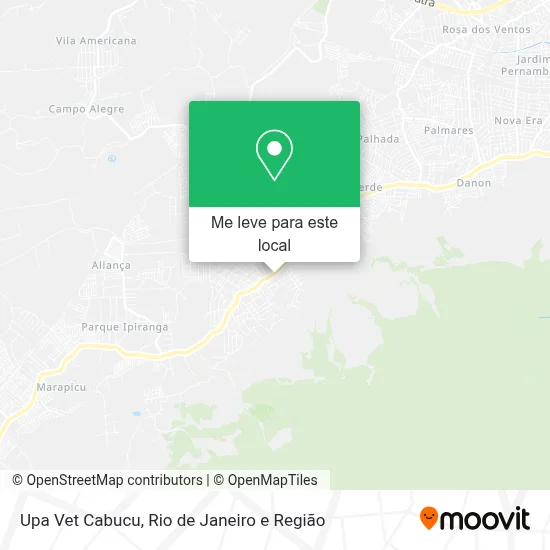 Upa Vet Cabucu mapa