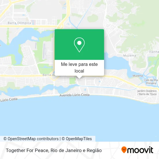 Together For Peace mapa
