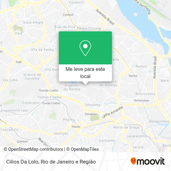 Cilios Da Lolo mapa