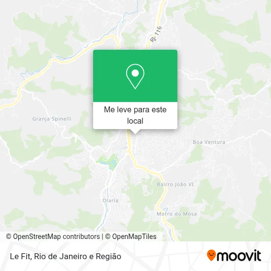 Le Fit mapa