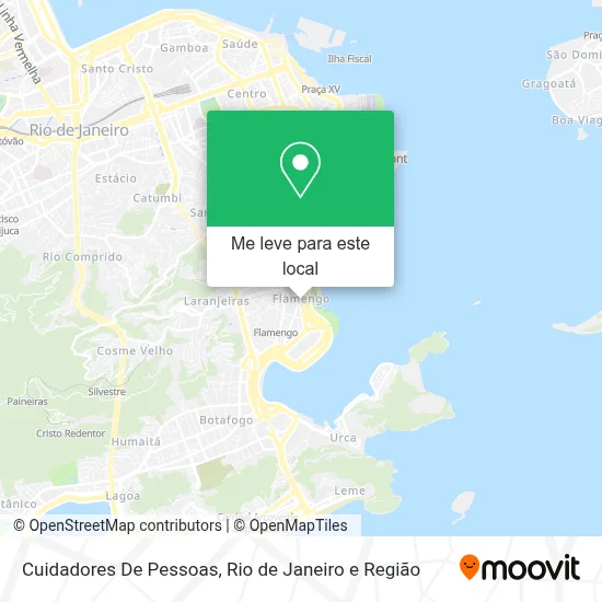 Cuidadores De Pessoas mapa
