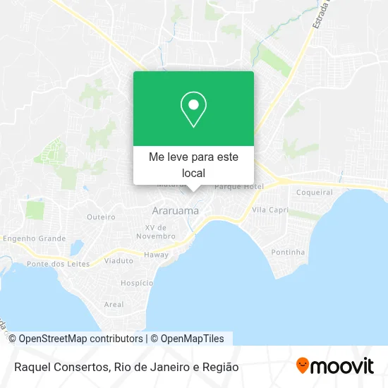 Raquel Consertos mapa